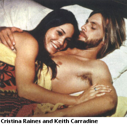 Christina Raines and Keith Carridine