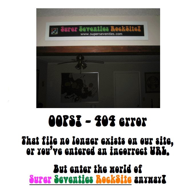 OOPS! - 404 error