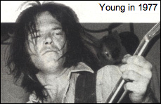 Neil Young in 1977