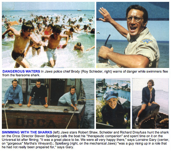 Scenes from 'Jaws'