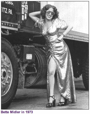 Bette Midler in 1973