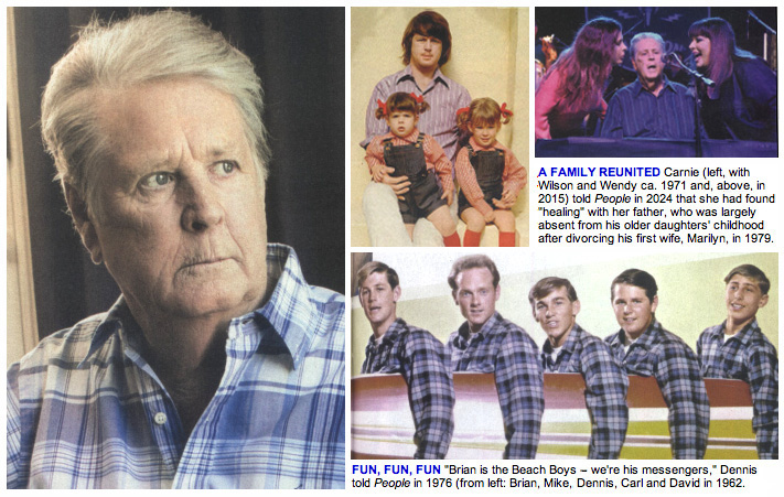 Brian Wilson and family, the Beach Boys