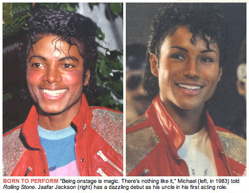 Michael and Jaafar Jackson pics