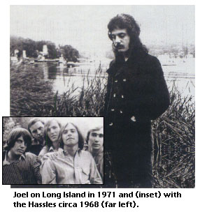 Billy Joel in 1971 & with The Hassles