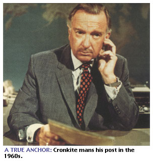Walter Cronkite in the 1960s
