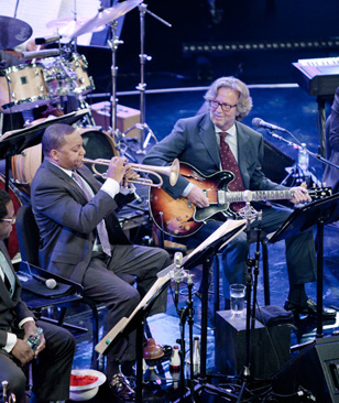 Wynton Marsalis and Eric Clapton