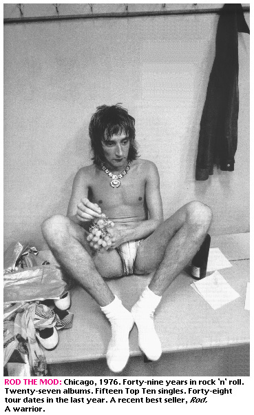 Rod Stewart in 1976