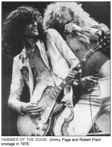 Jimmy Page and Robert Plant