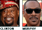 George Clinton and Eddie Murphy