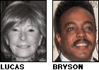 Marcia Lucas and Peabo Bryson