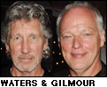 Roger Waters and David Gilmour