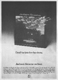 Jackson Browne - Late For The Sky