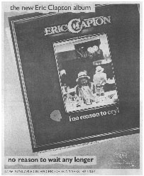 Eric Clapton - No Reason To Cry