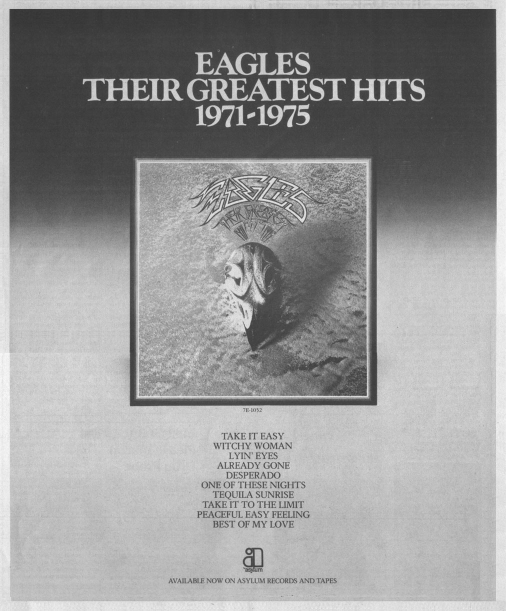 Eagles Their Greatest Hits 1971 75