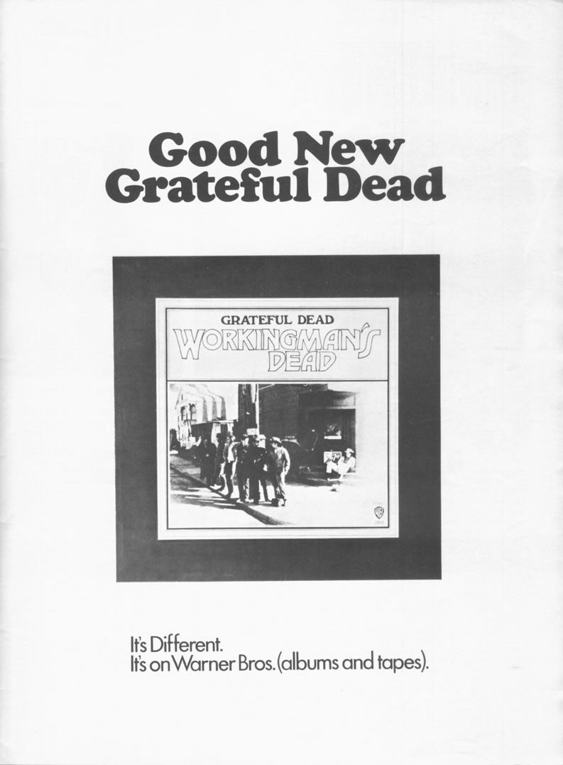 Grateful Dead - Workingman's Dead