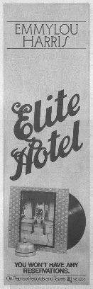 Emmylou Harris - Elite Hotel