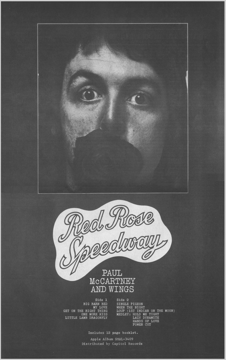 Paul McCartney And Wings - Red Rose Speedway