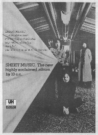 10cc - Sheet Music