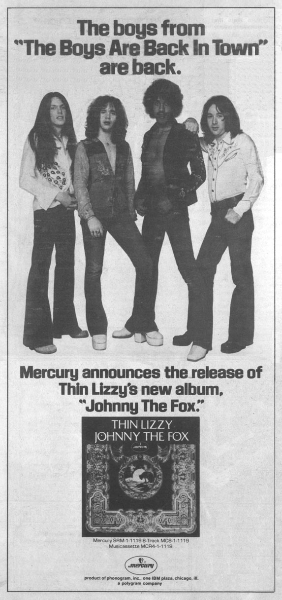 Thin Lizzy - Johnny The Fox - Amazoncom Music