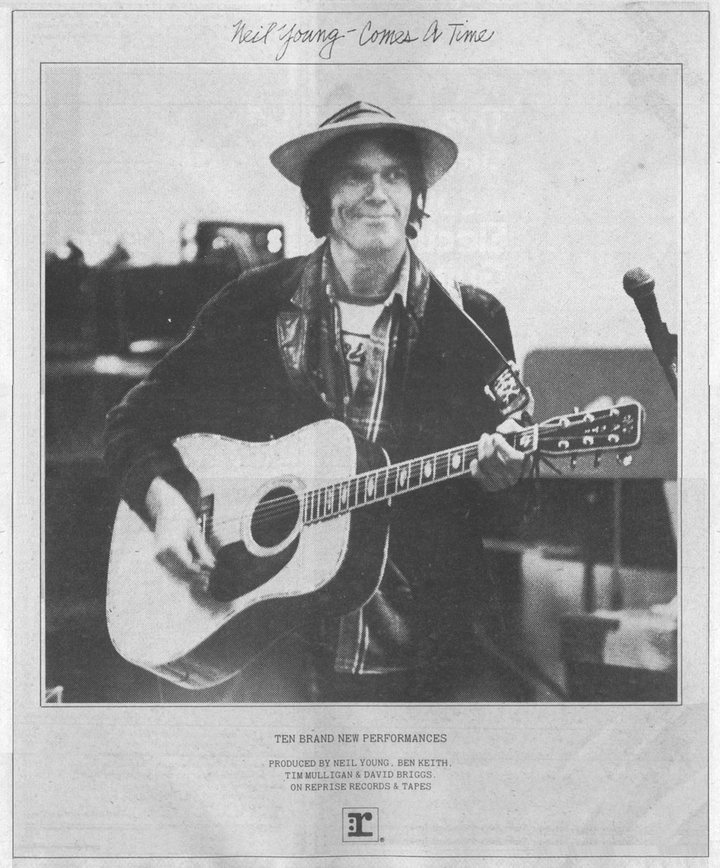 Comes A Time - Neil Young - YouTube