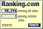 Ranking.com - #1 among similar sites