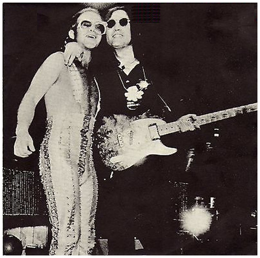 Elton John and John Lennon